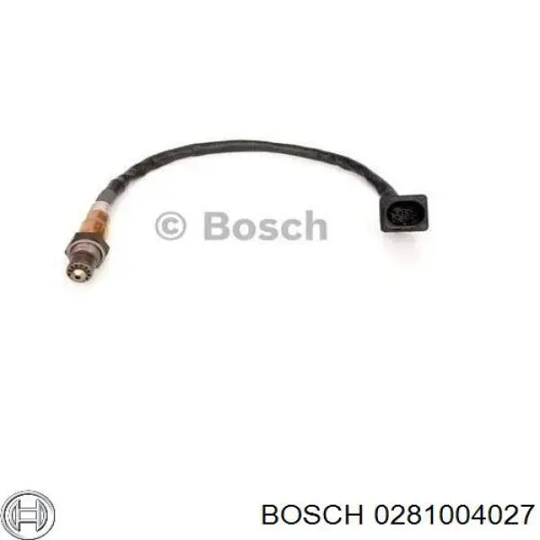 Sonda lambda, sensor de oxígeno 0281004027 Bosch