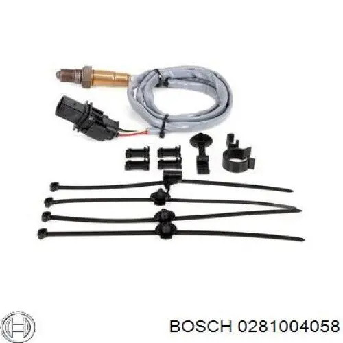 0281004058 Bosch sonda lambda sensor de oxigeno para catalizador