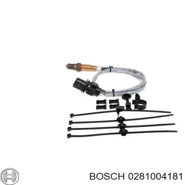 0281004181 Bosch sonda lambda sensor de oxigeno para catalizador