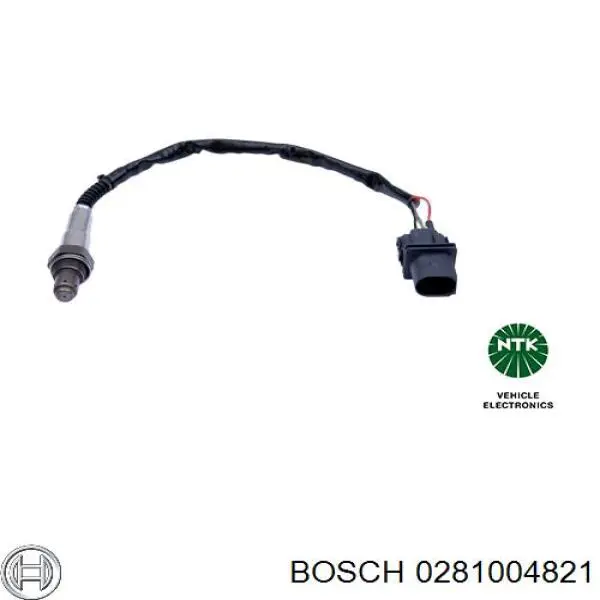 0281004821 Bosch sonda lambda sensor de oxigeno para catalizador