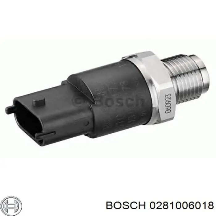 Sensor de la presión del combustible Bosch 0281006018