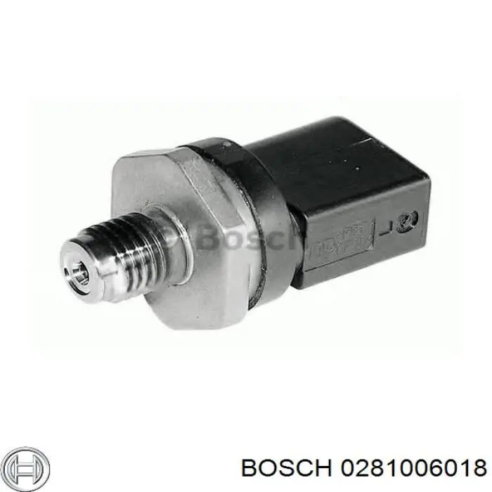 0281006018 Bosch Sensor de presión de combustible