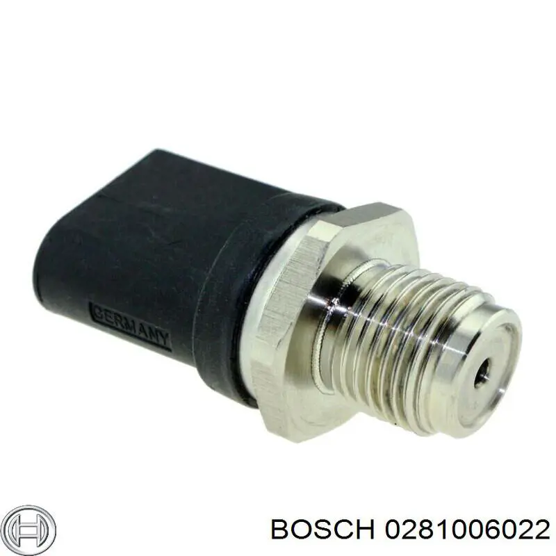 0 281 006 022 Bosch sensor de presión de combustible