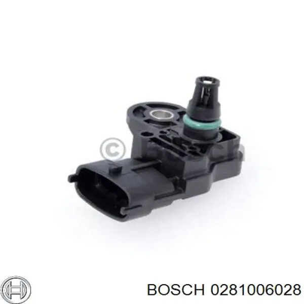 Sensor De Presion Del Colector De Admision Alfa Romeo 147 937
