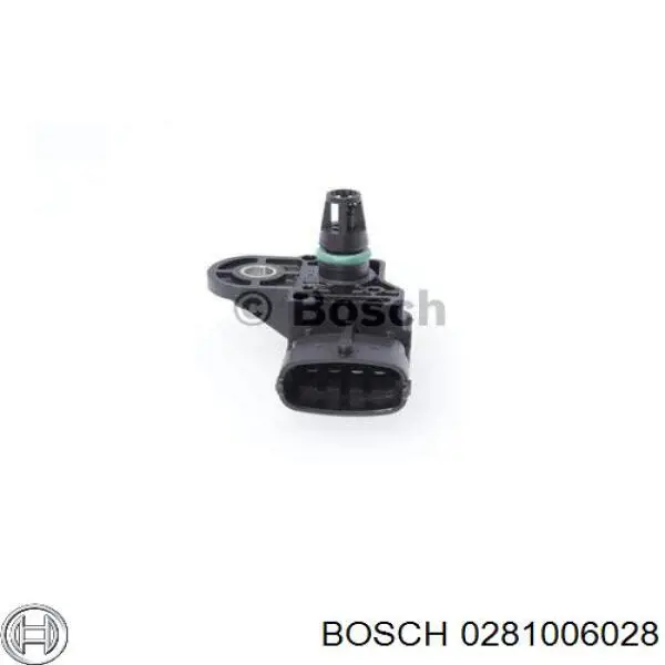 0281006028 Bosch sensor de presion de carga (inyeccion de aire turbina)