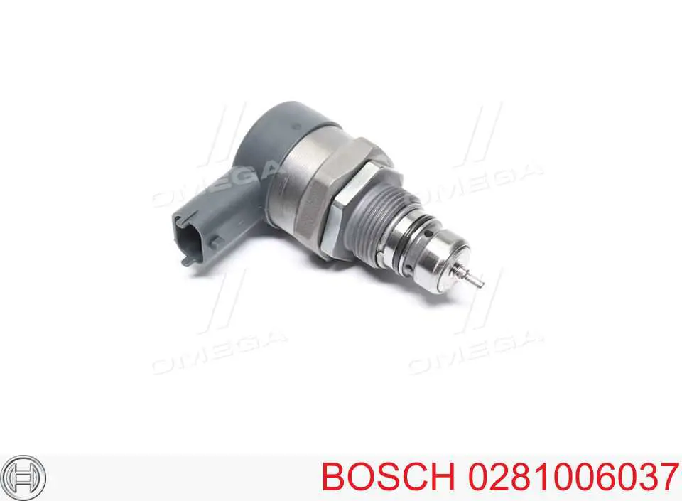 0 281 006 037 Bosch regulador de presión de combustible