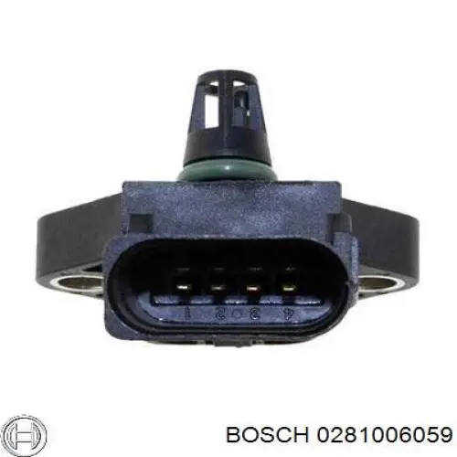 Sensor de presión de sobrealimentación VAG 3K906051