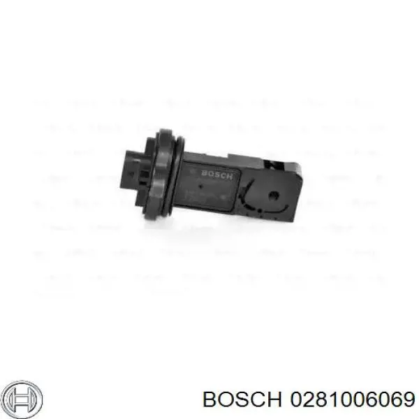 0281006069 Bosch sensor de flujo de aire/medidor de flujo (flujo de aire masibo)