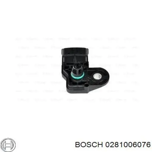 0281006076 Bosch sensor de presion de carga (inyeccion de aire turbina)