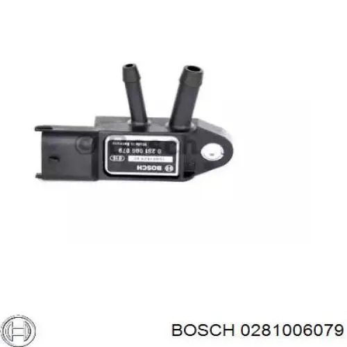 0281006079 Bosch sensor de presion gases de escape