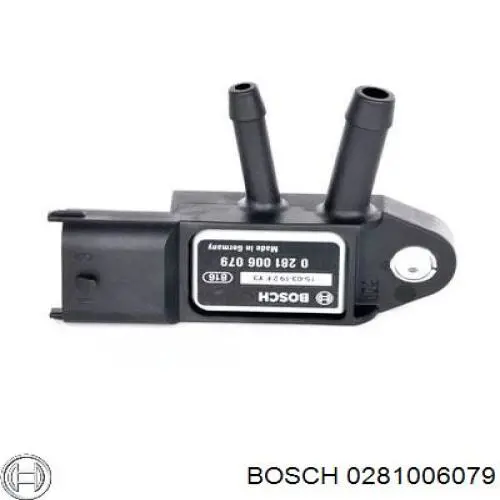 Sensor de presion gases de escape DPS00019 Delphi
