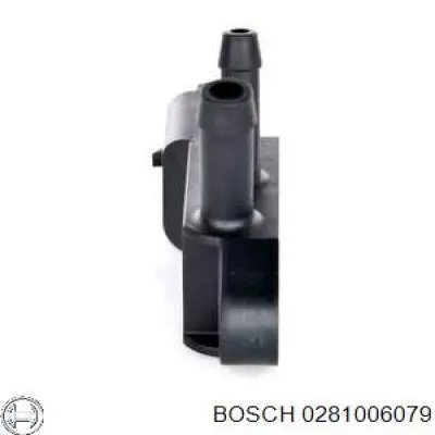 Sensor, presión gas de escape Delphi DPS00019