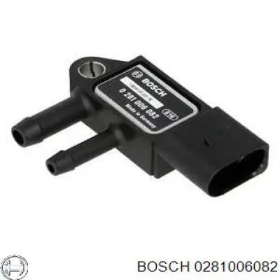 0281006082 Bosch sensor de presion gases de escape
