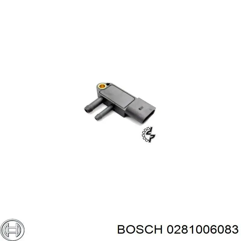 Sensor de presion gases de escape 0281006083 Bosch