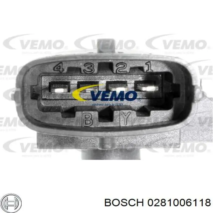 Sensor De Presion Del Colector De Admision Alfa Romeo 147 937