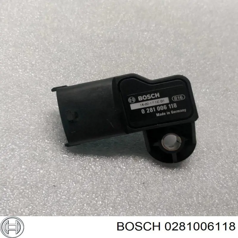 Sensor De Presion Del Colector De Admision Alfa Romeo 147 937