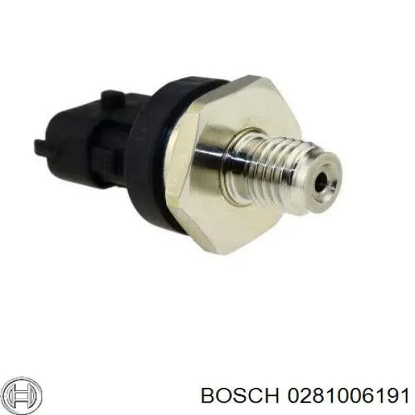 Sensor de presión de combustible 0281006036 Renault (RVI)