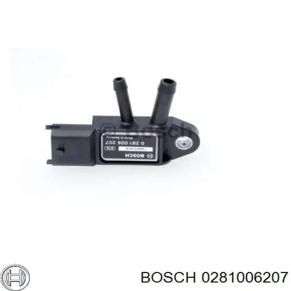 0281006207 Bosch sensor de presion de escape