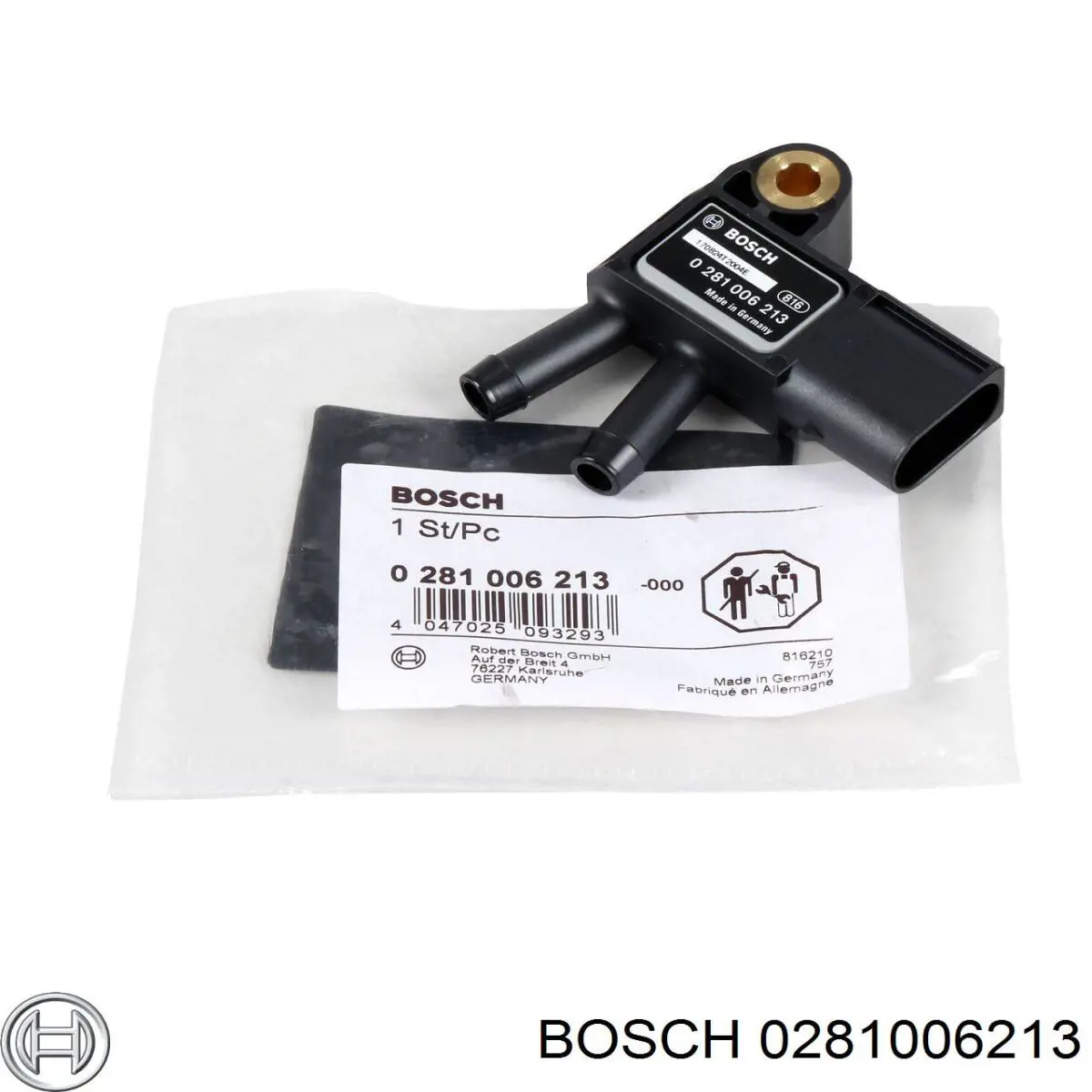 0281006213 Bosch sensor de presion gases de escape