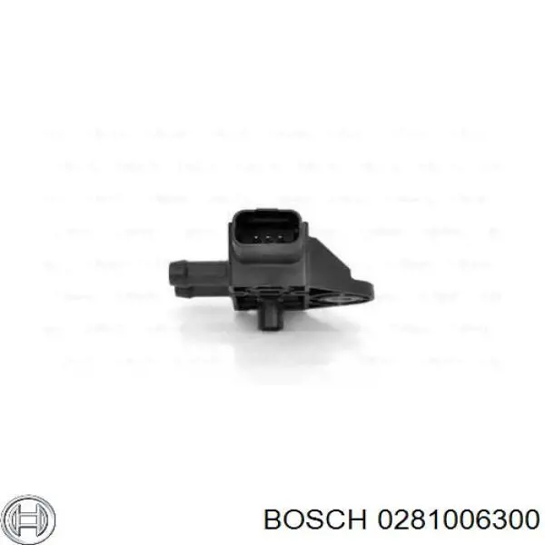 0281006300 Bosch sensor de presion de escape