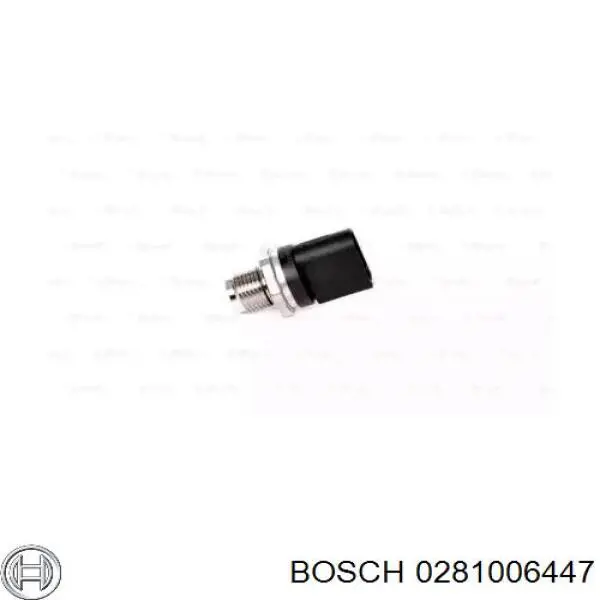 Sensor de presión de combustible 0906257 Metzger
