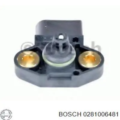 0 281 006 481 Bosch sensor de presion de carga (inyeccion de aire turbina)