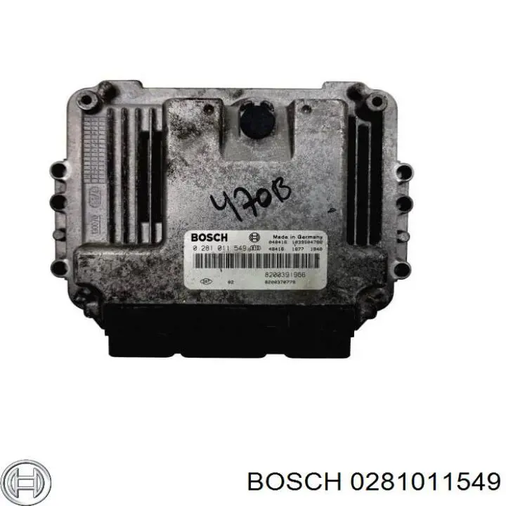 0281011549 Bosch centralina del motor / modulo de control del motor (ecu)