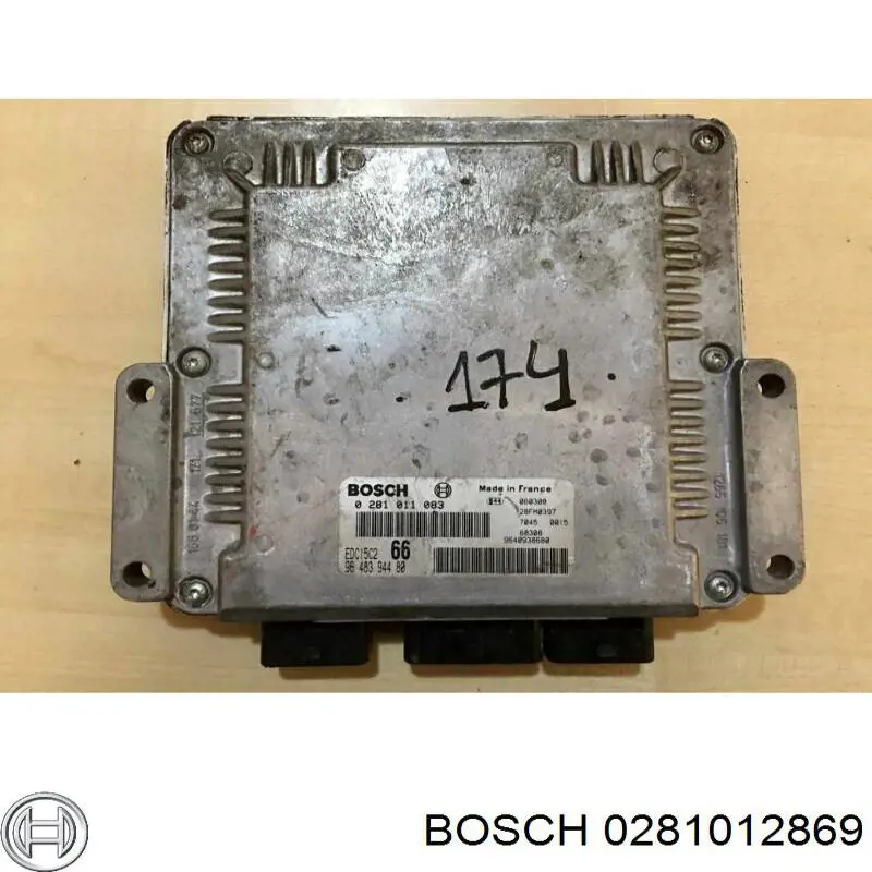 ECU 0281012869 Opel