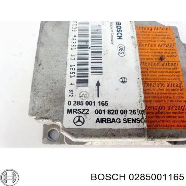 Módulo de control de airbag Bosch 0285001165 precio, desde 40,66 EUR