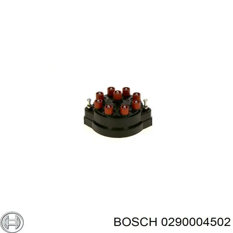 0290004502 Bosch tapa de distribuidor de encendido