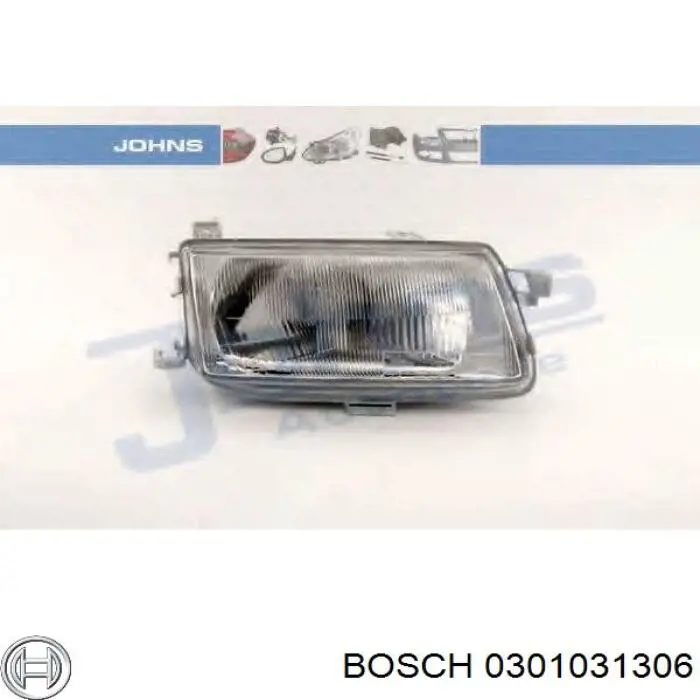 Comprar 0301031306 Bosch Faro derecho