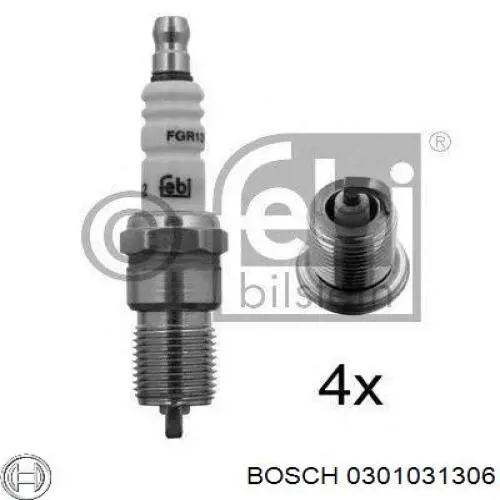 0301031306 Bosch faro derecho