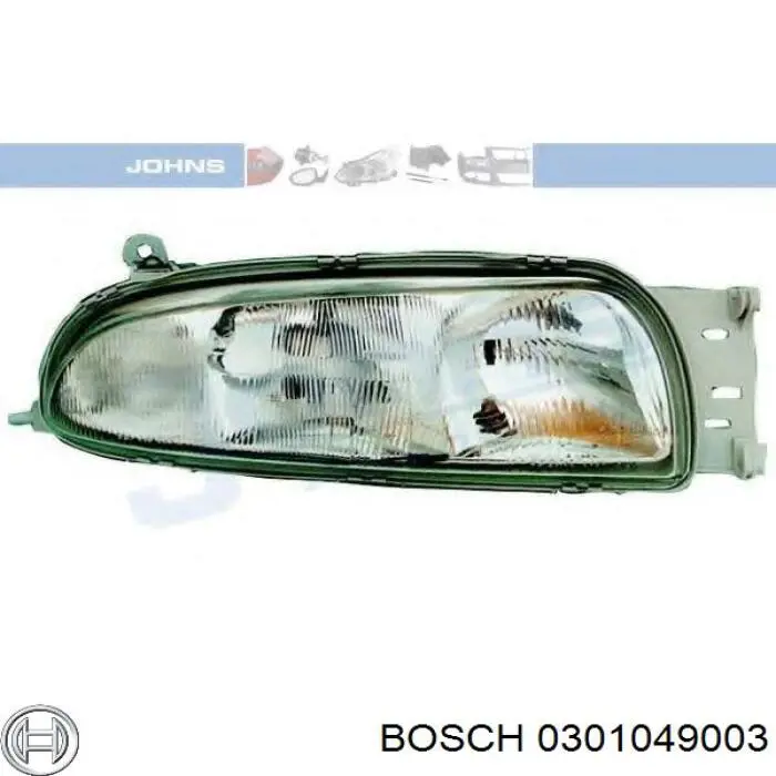 0301049003 Bosch faro izquierdo