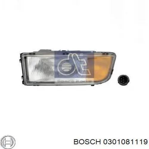 0 301 081 119 Bosch faro izquierdo