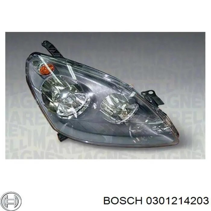 Faro izquierdo Opel Zafira A05