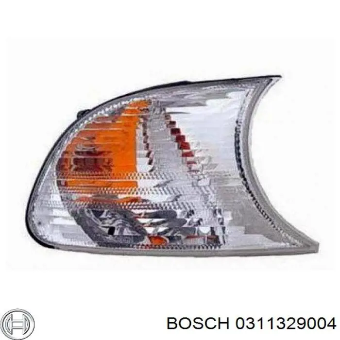 Piloto intermitente derecho Bosch 0311329004