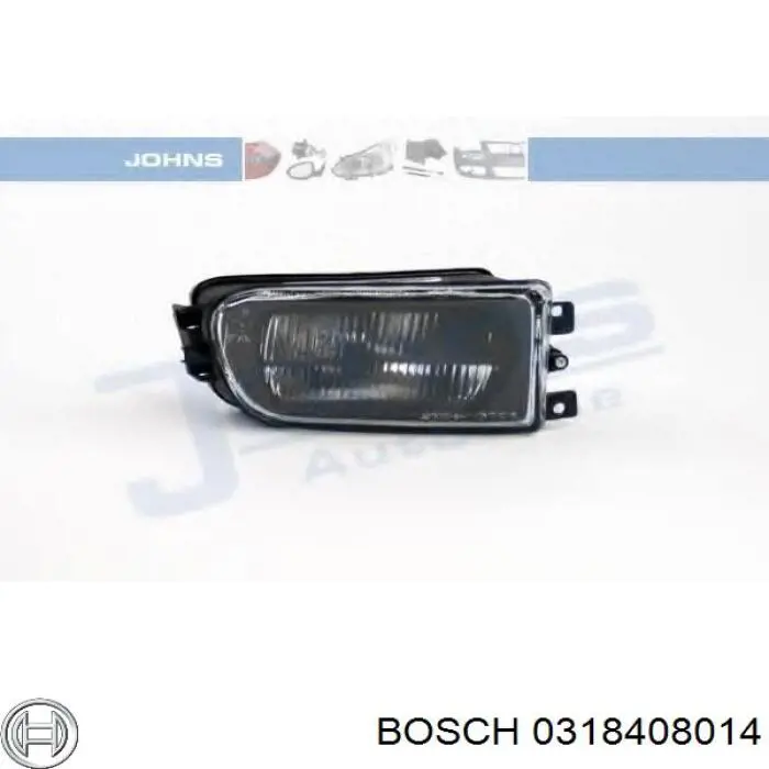 0318408014 Bosch faro antiniebla derecho