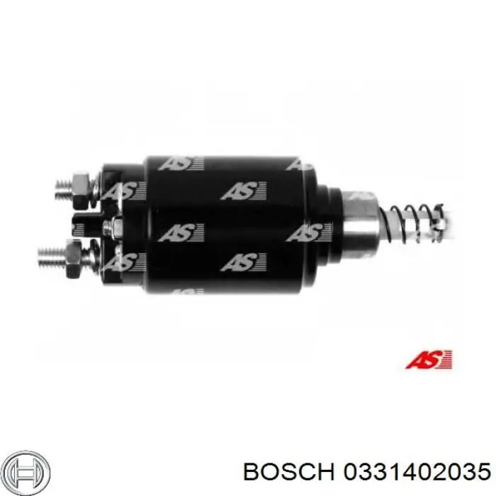 Interruptor solenoide Bosch 0331402035