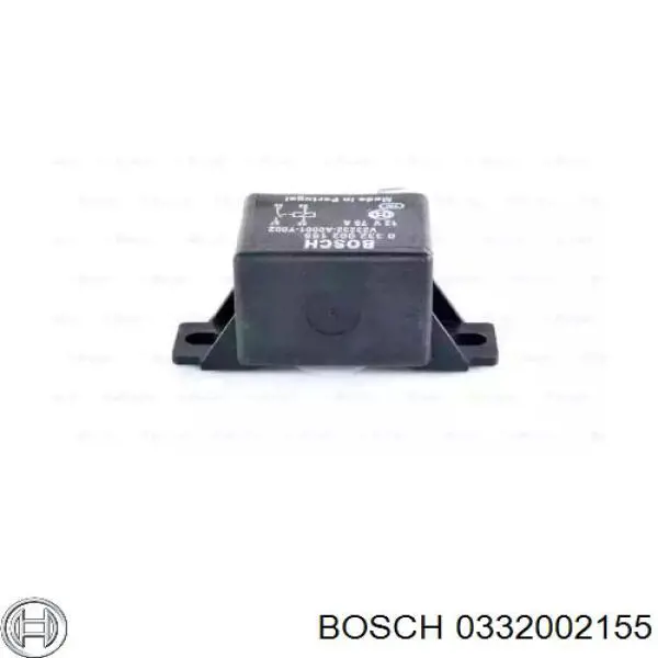 Relé del motor de arranque Bosch 0332002155