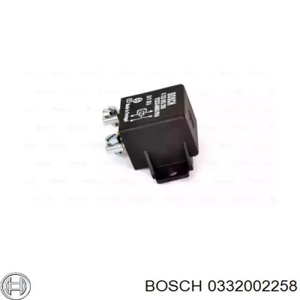 Relé del motor de arranque Bosch 0332002258