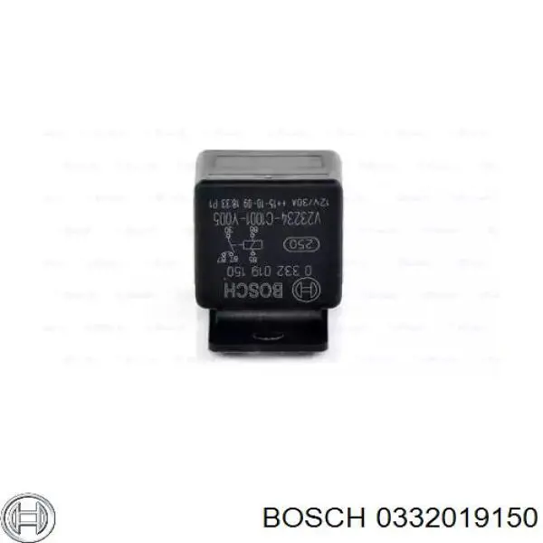 Relé eléctrico multifuncional Bosch 0332019150 precio, desde 5,08 EUR