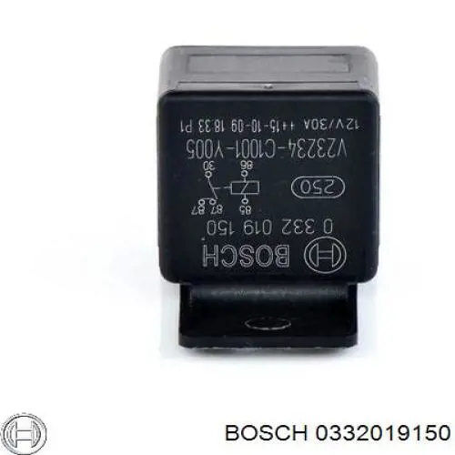 Relé eléctrico multifuncional Bosch 0332019150