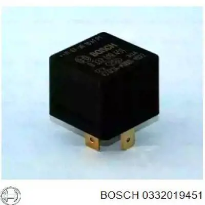 Comprar 0332019451 Bosch Relé del aire acondicionado
