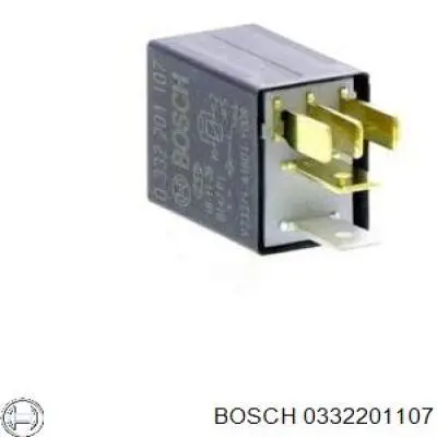 0332201107 Bosch relé eléctrico multifuncional