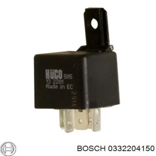 0332204150 Bosch relé eléctrico multifuncional