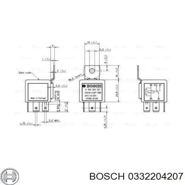 Relé eléctrico multifuncional Mercedes A0025422419 precio, desde 4,15 EUR
