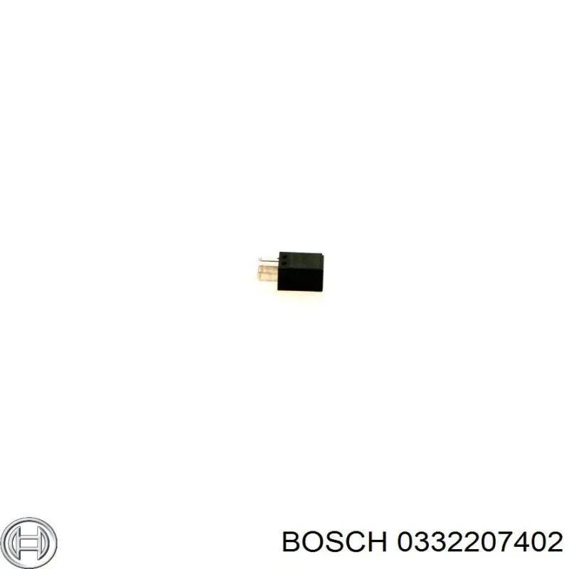 Relé, piloto intermitente Bosch 0332207402