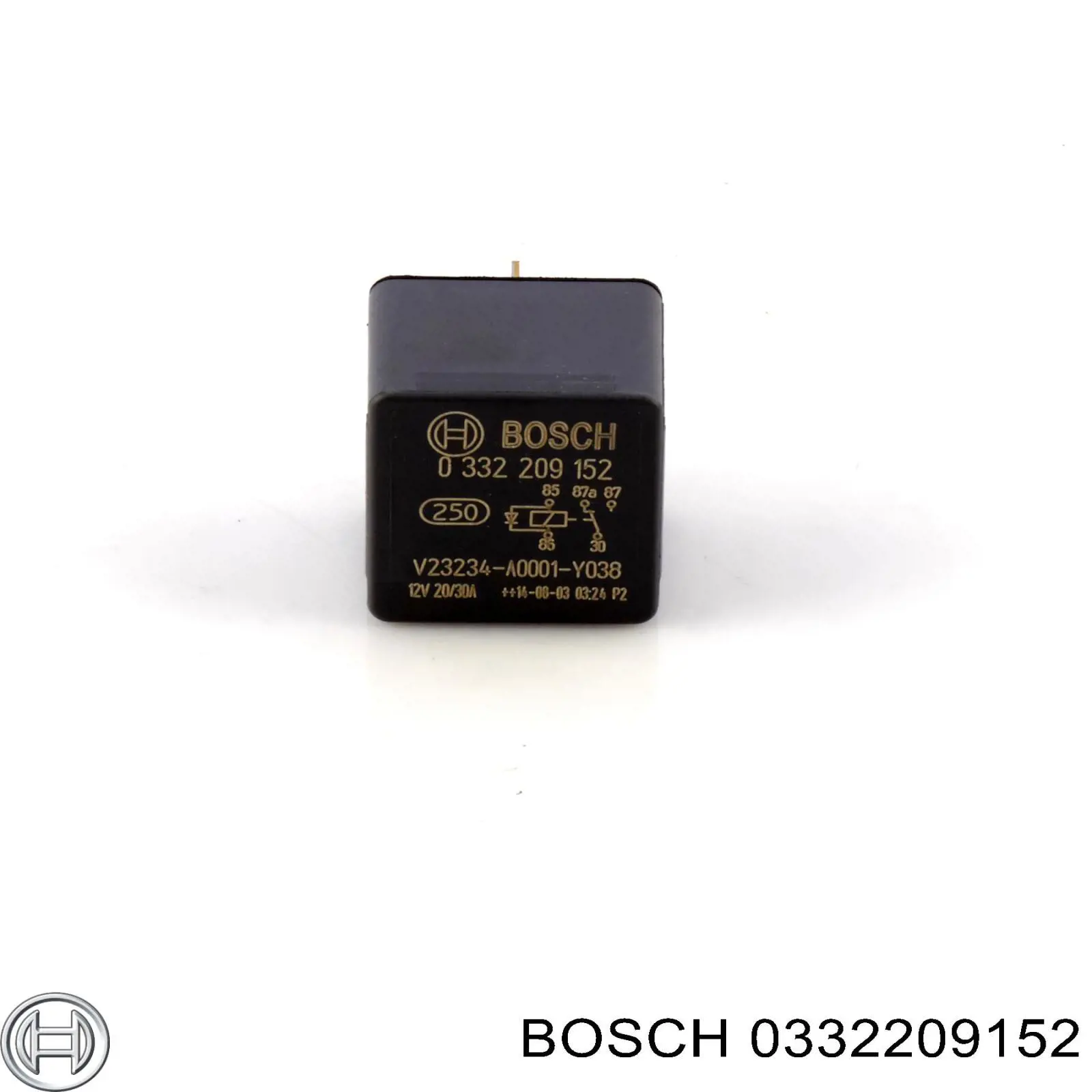 0332209152 Bosch relé eléctrico multifuncional