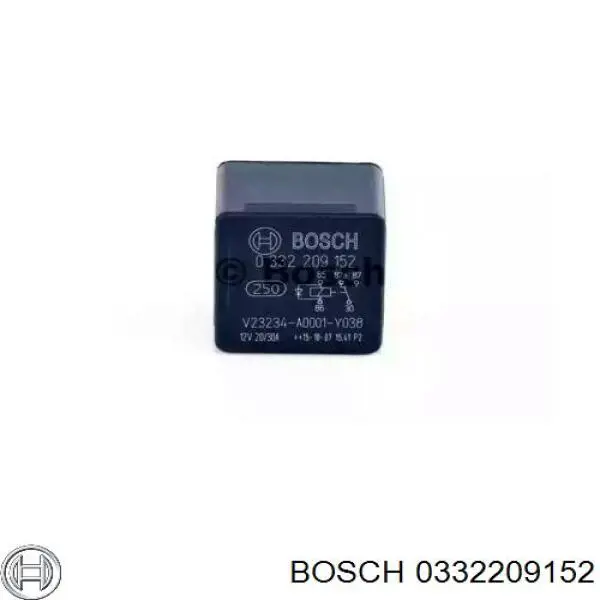 Relé eléctrico multifuncional Renault (RVI) 8200052596 precio, desde 5,61 EUR