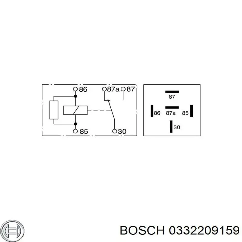 Relé, ventilador de habitáculo Peugeot 206 2A/C